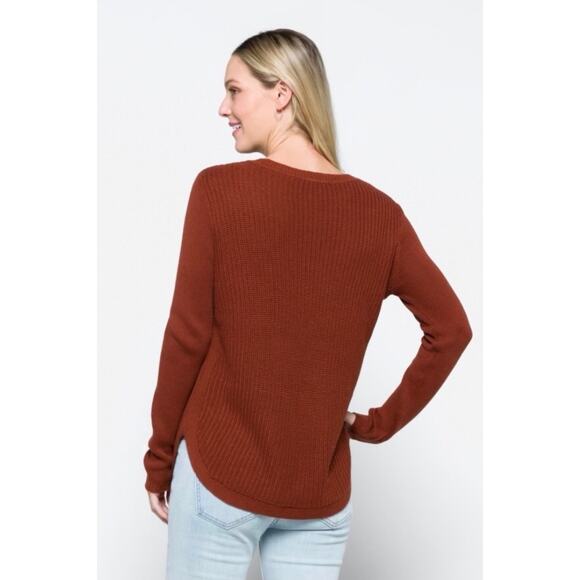 RD Style Josslyn V Neck sweater Stitch Fix size XXL Pullover cozycore Office - Picture 8 of 8